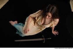 BARBORA LYING POSE WITH SWORD